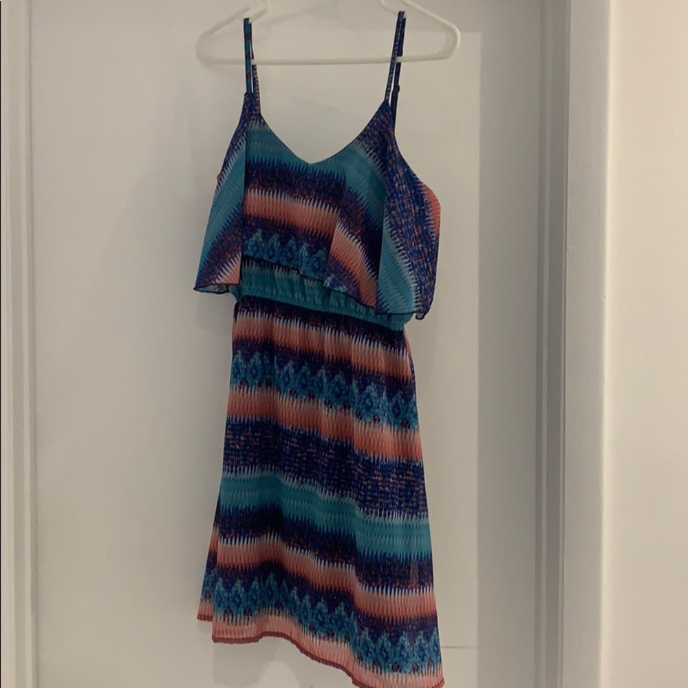 Mini strappy dress